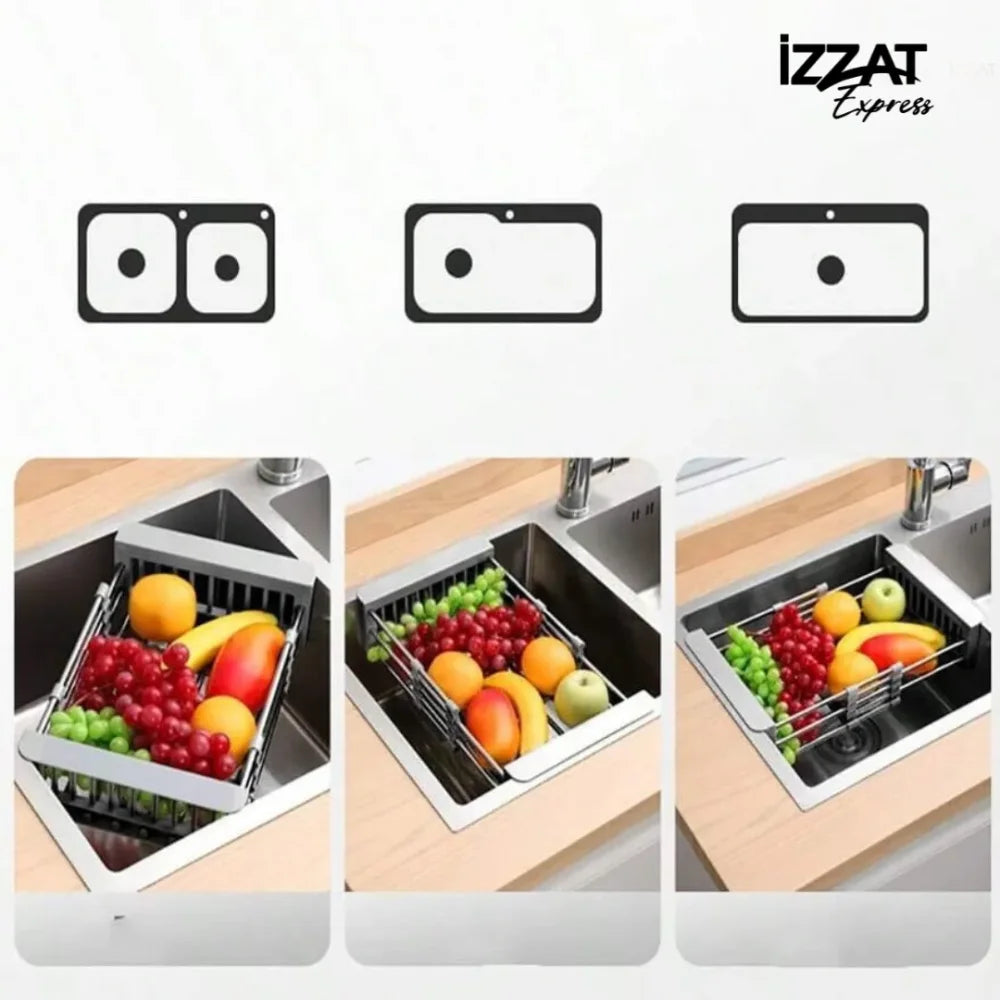 Escorredor de Pia de Cozinha Ajustável - MHX™