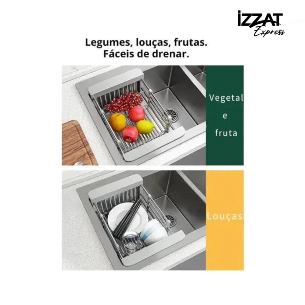 Escorredor de Pia de Cozinha Ajustável - MHX™