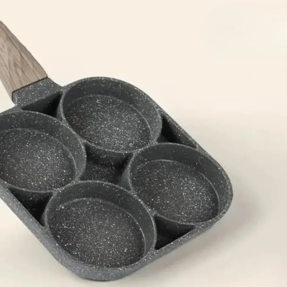 Frigideira Antiaderente para Ovos 4 Furos - MHX™