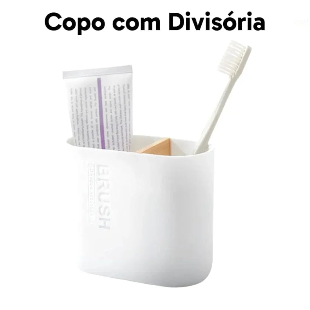 Kit para Banheiro em Bambu - MHX™