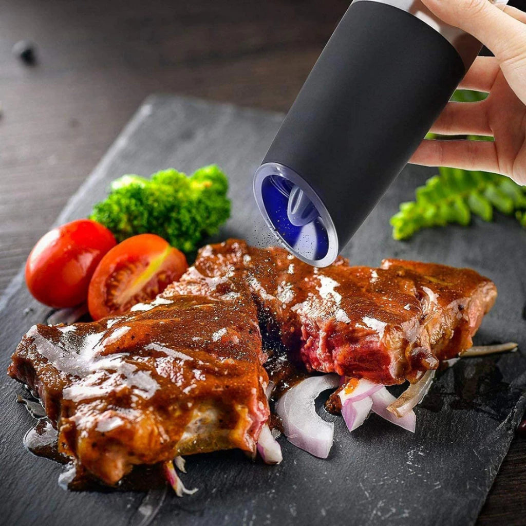 Moedor Elétrico de Temperos com Sensor de Gravidade em Led - MHX™