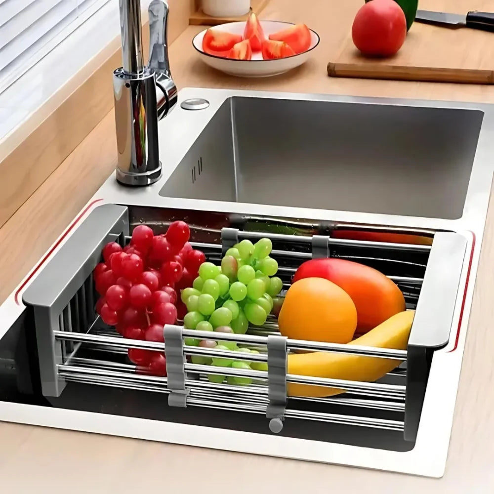 Escorredor de Pia de Cozinha Ajustável - MHX™