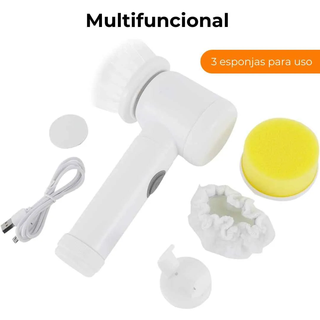 Escova Elétrica Multifuncional MHX™ - Limpeza Rápida
