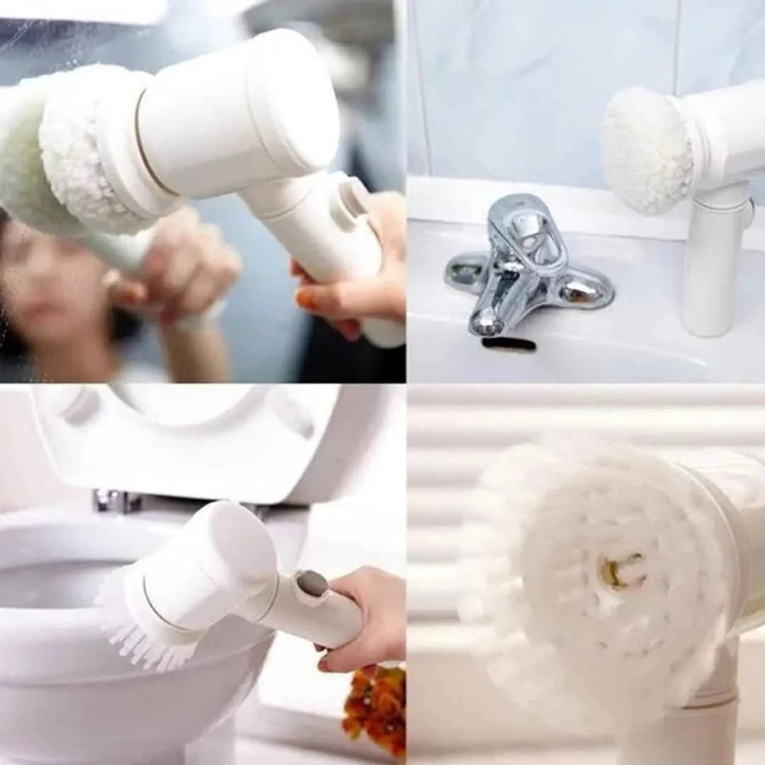 Escova Elétrica Multifuncional MHX™ - Limpeza Rápida