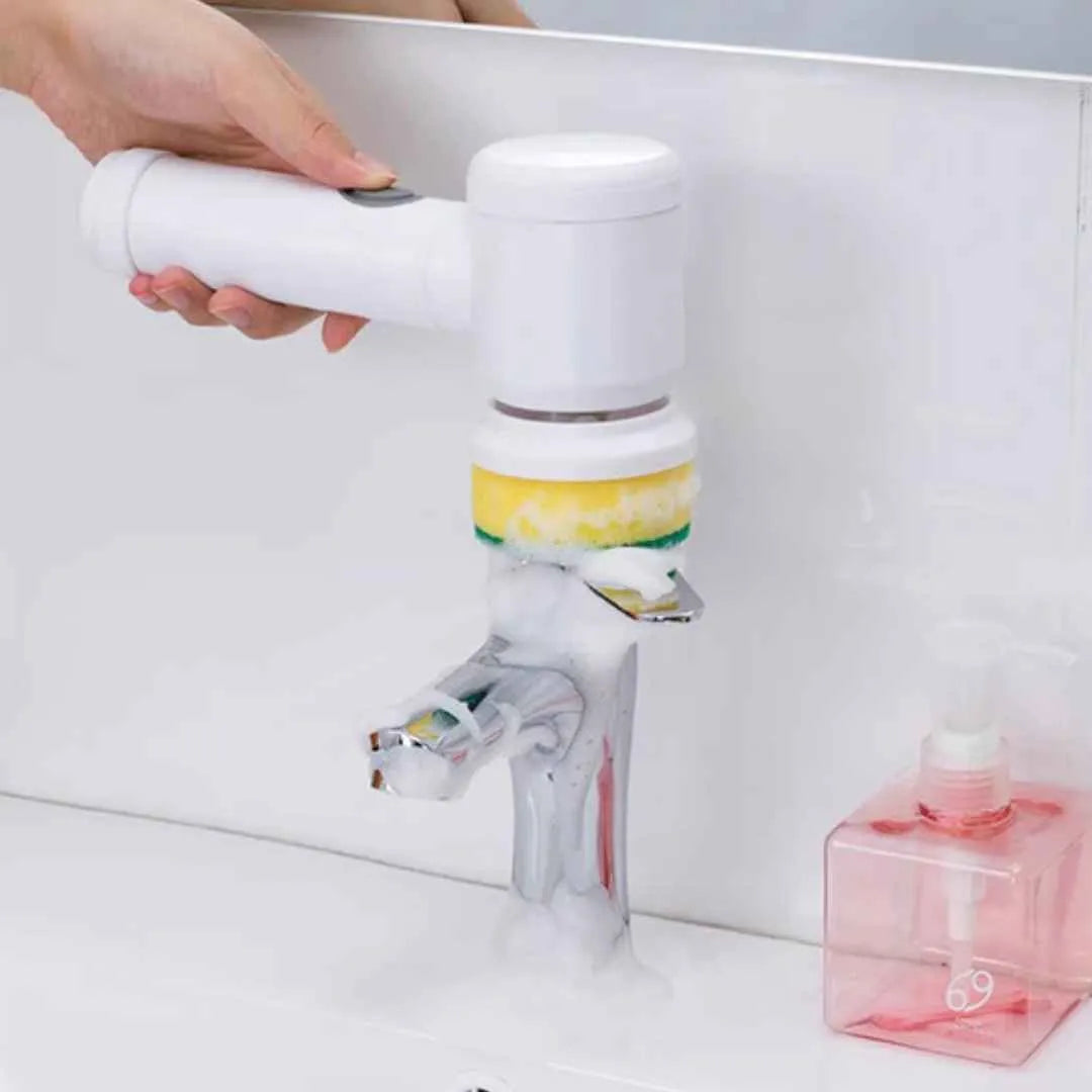 Escova Elétrica Multifuncional MHX™ - Limpeza Rápida