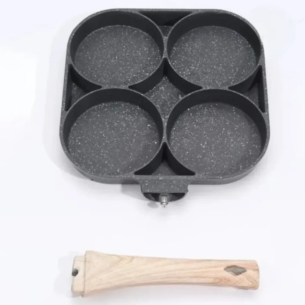 Frigideira Antiaderente para Ovos 4 Furos - MHX™