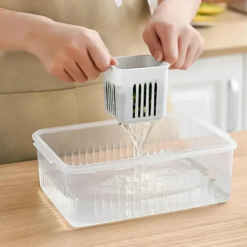 Organizador De Geladeira Com Divisórias - MHX™